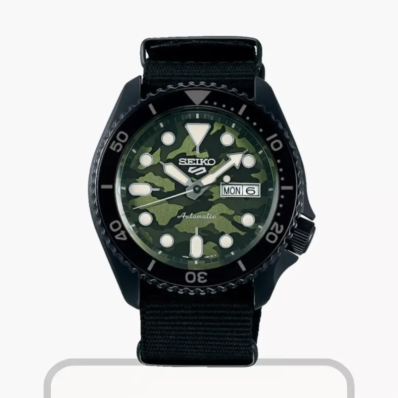 Seiko 5 Men's  Sports SKX 'Camouflage' Street Style Watch | SRPJ37K1